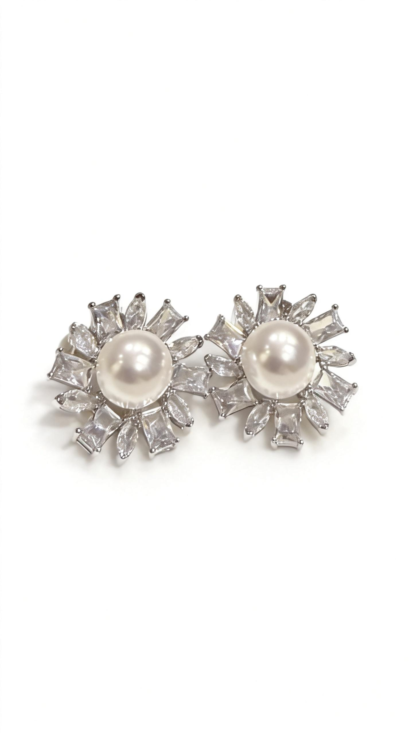 Pearl earrings